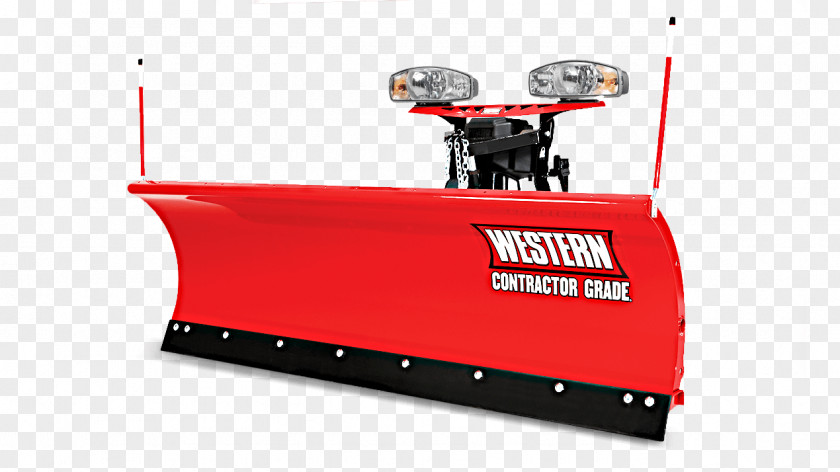 Snowplow Western Products Plough Snow Removal Spreader PNG