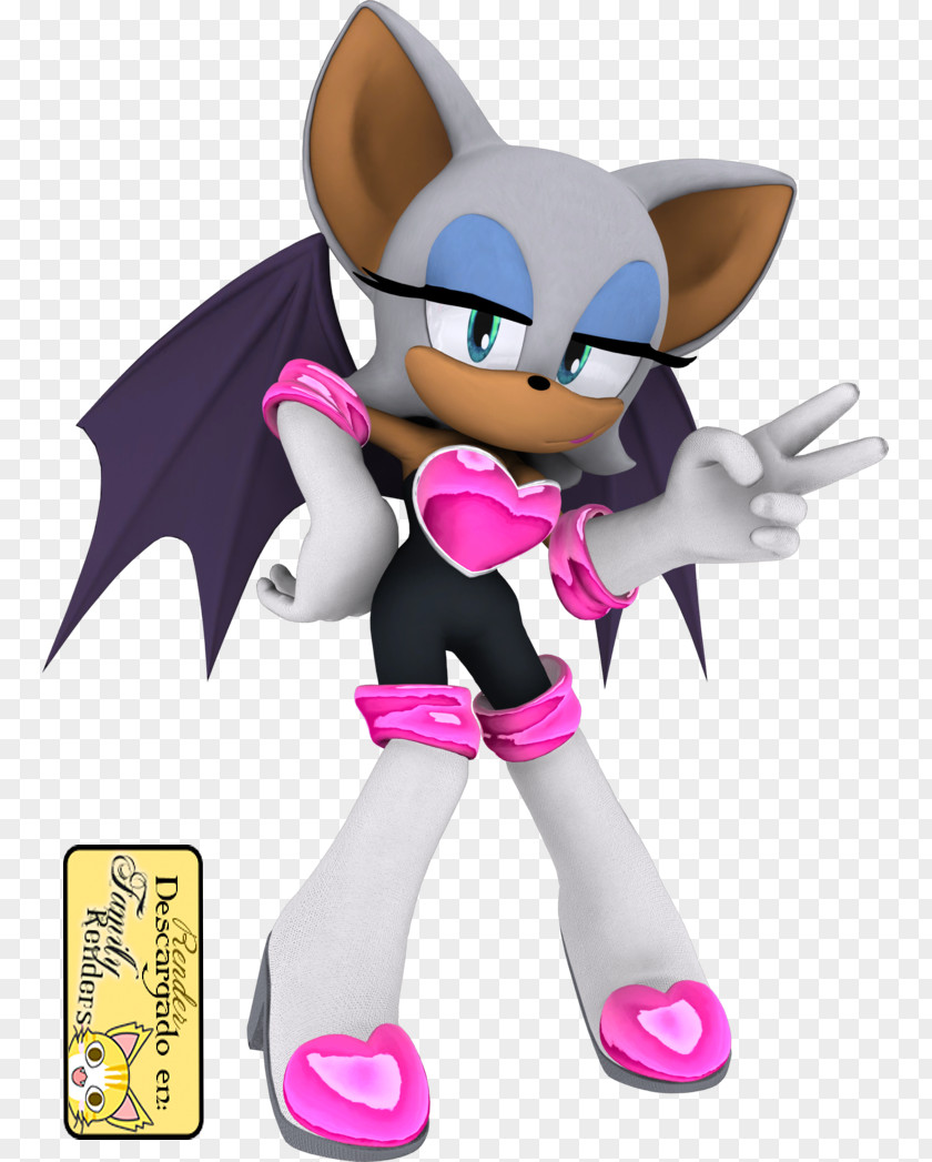 Bat Rouge The Sonic Heroes Knuckles Echidna Riders Adventure 2 PNG