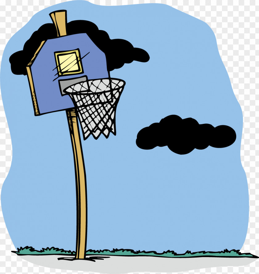 Blue Basketball Vector Court Clip Art PNG