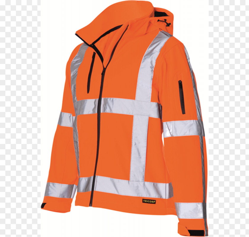 Jacket Workwear Softshell High-visibility Clothing PNG