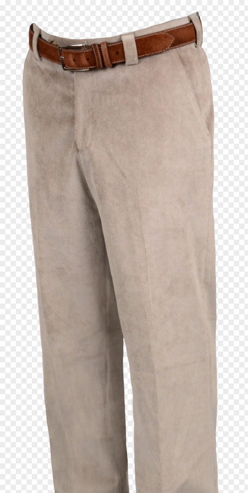 Men's Flat Material Khaki Waist Pants PNG