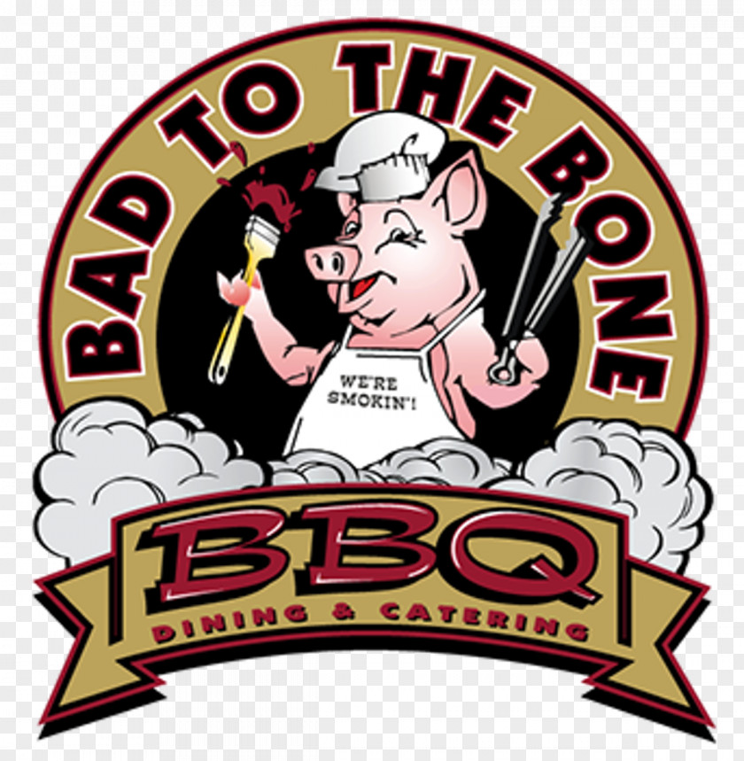 Menu Barbecue Grill Bad To The Bone BBQ Restaurant Dinner PNG