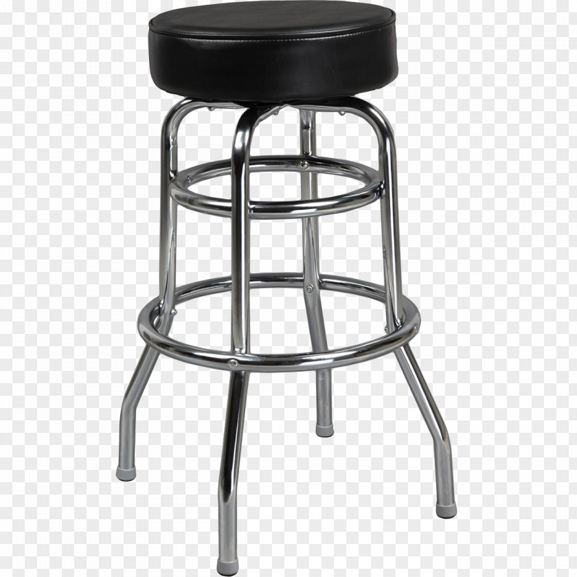 Square Stool Bar Table Seat Swivel PNG