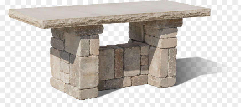 Table Outdoor Fireplace Picnic Romanstone Hardscapes Poster PNG