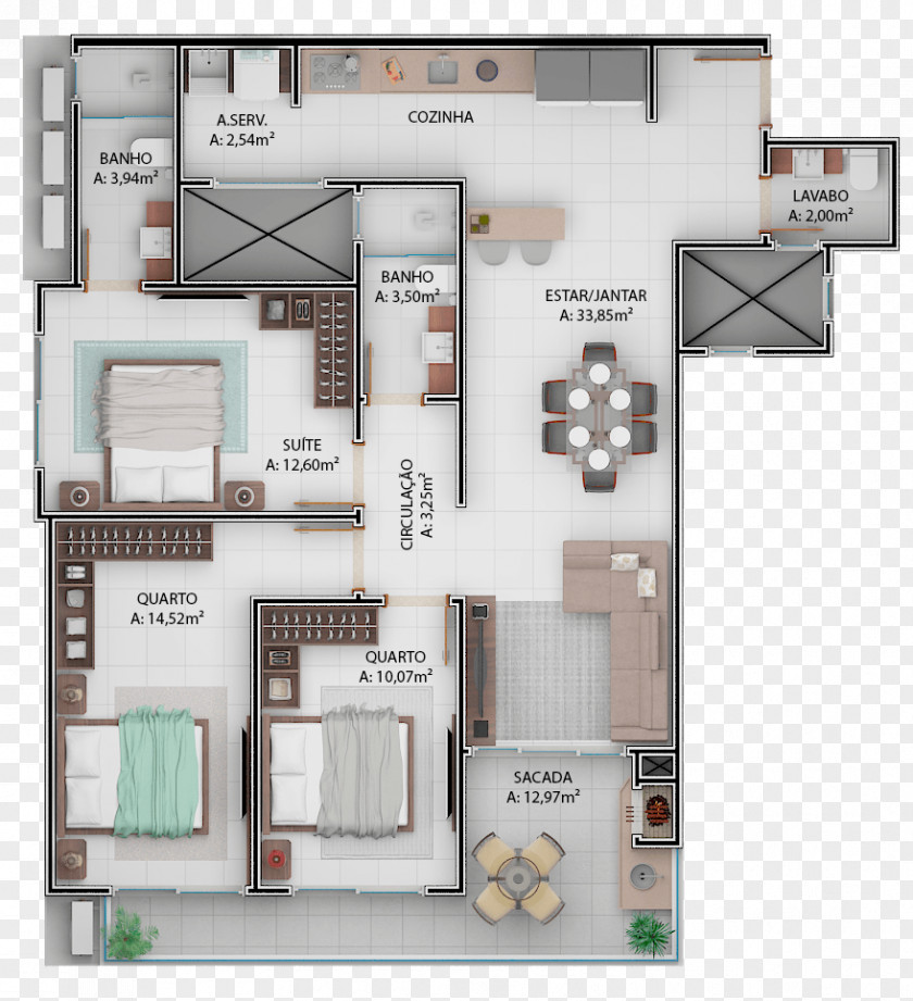 Apartment Room Floor Plan Suite Majorca PNG