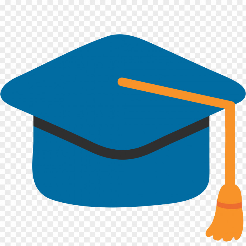 Cap Emoji Graduation Ceremony Square Academic Regional Indicator Symbol PNG