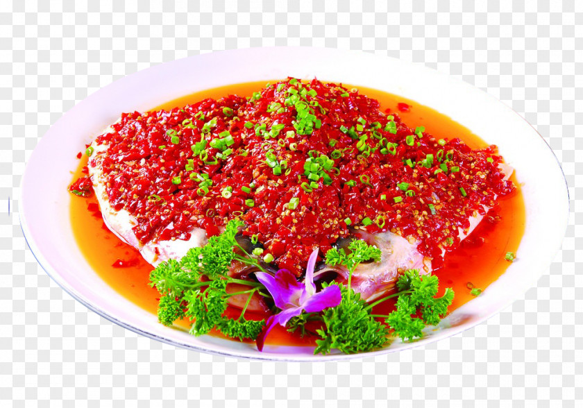 Fish Head Hunan Cuisine Sichuan Chinese PNG