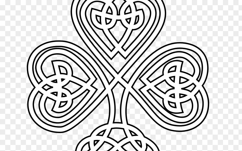 Hollow Mandala Celtic Knot Coloring Book Art Cross PNG