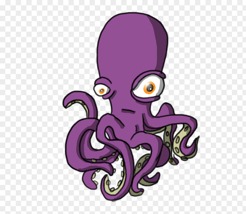 Medusa Techno Octopus Illustration Vector Graphics Clip Art Drawing PNG