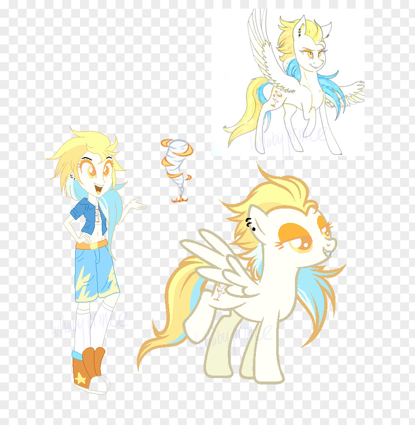 Next Generation Fairy Horse Sketch PNG