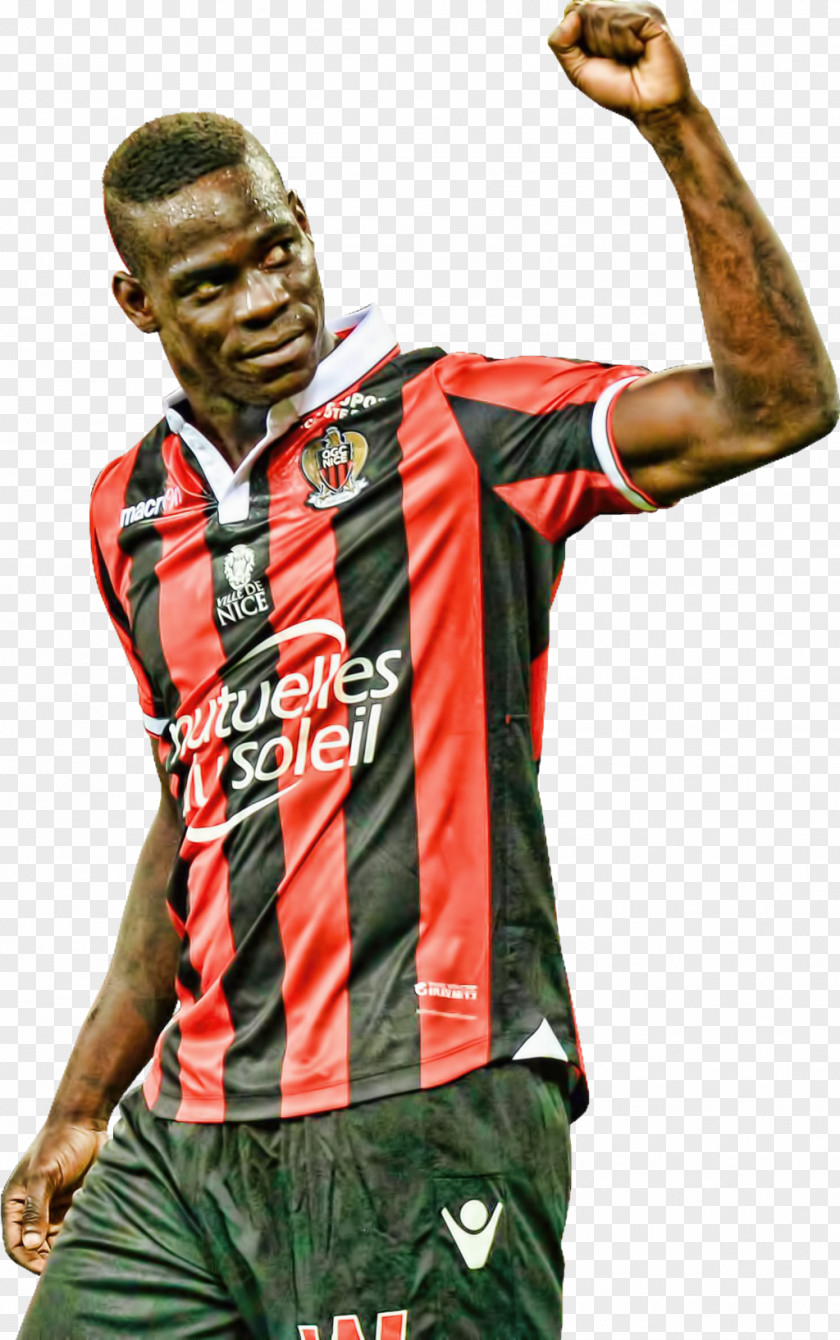 Nice Mario Balotelli Football Player OGC Liverpool F.C. PNG