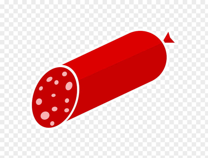 Sausage Slice Salami Clip Art PNG