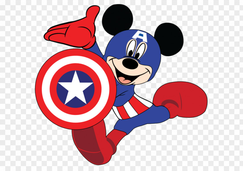 America Captain America's Shield Americas Thor Mickey Mouse PNG