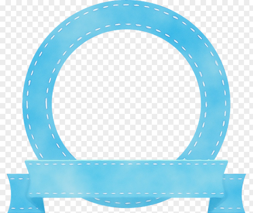 Aqua Turquoise Blue Circle PNG