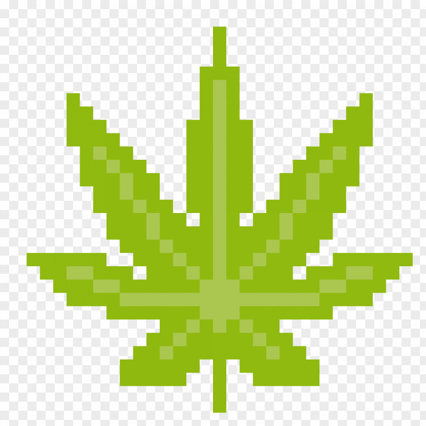 Cannabis Ruderalis Pixel Art Marijuana PNG