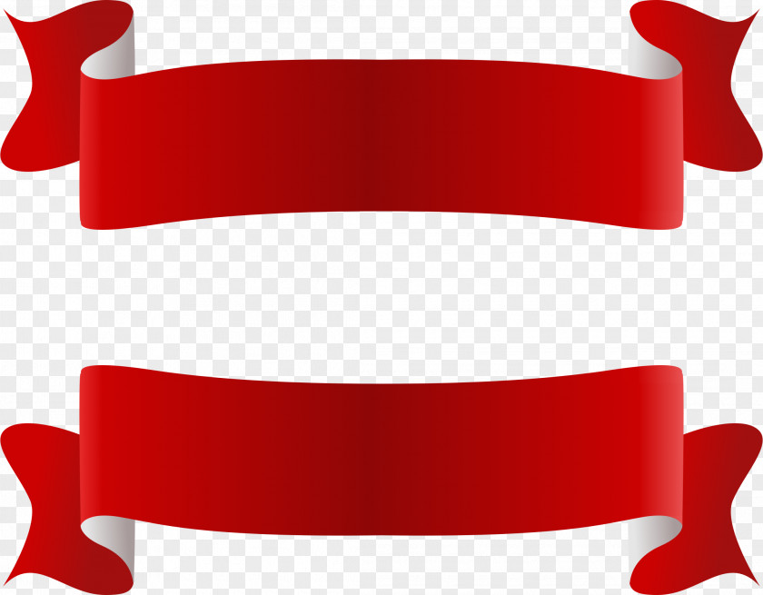 Clipart Red Ribbons Banner Ribbon Clip Art PNG