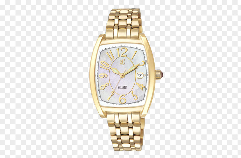 Gold Watches Citizen Female Form Watch Clock Rolex Tissot PNG