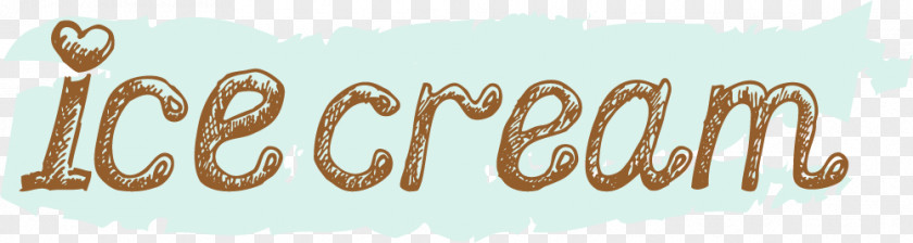 Ice Cream Text Coffee Dessert PNG