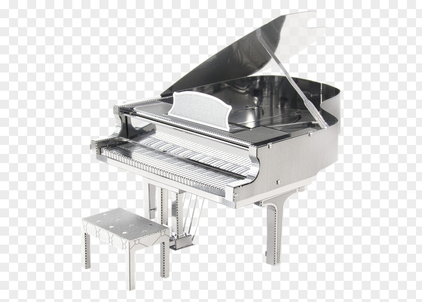 Piano Model Kit Metal Earth Grand PNG