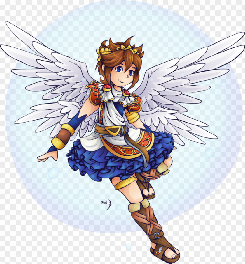 Angel Kid Icarus: Uprising Link Pit Super Smash Bros. Brawl PNG