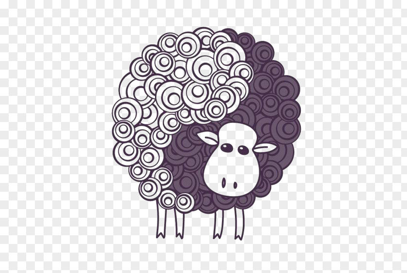 Cartoon Sheep PNG