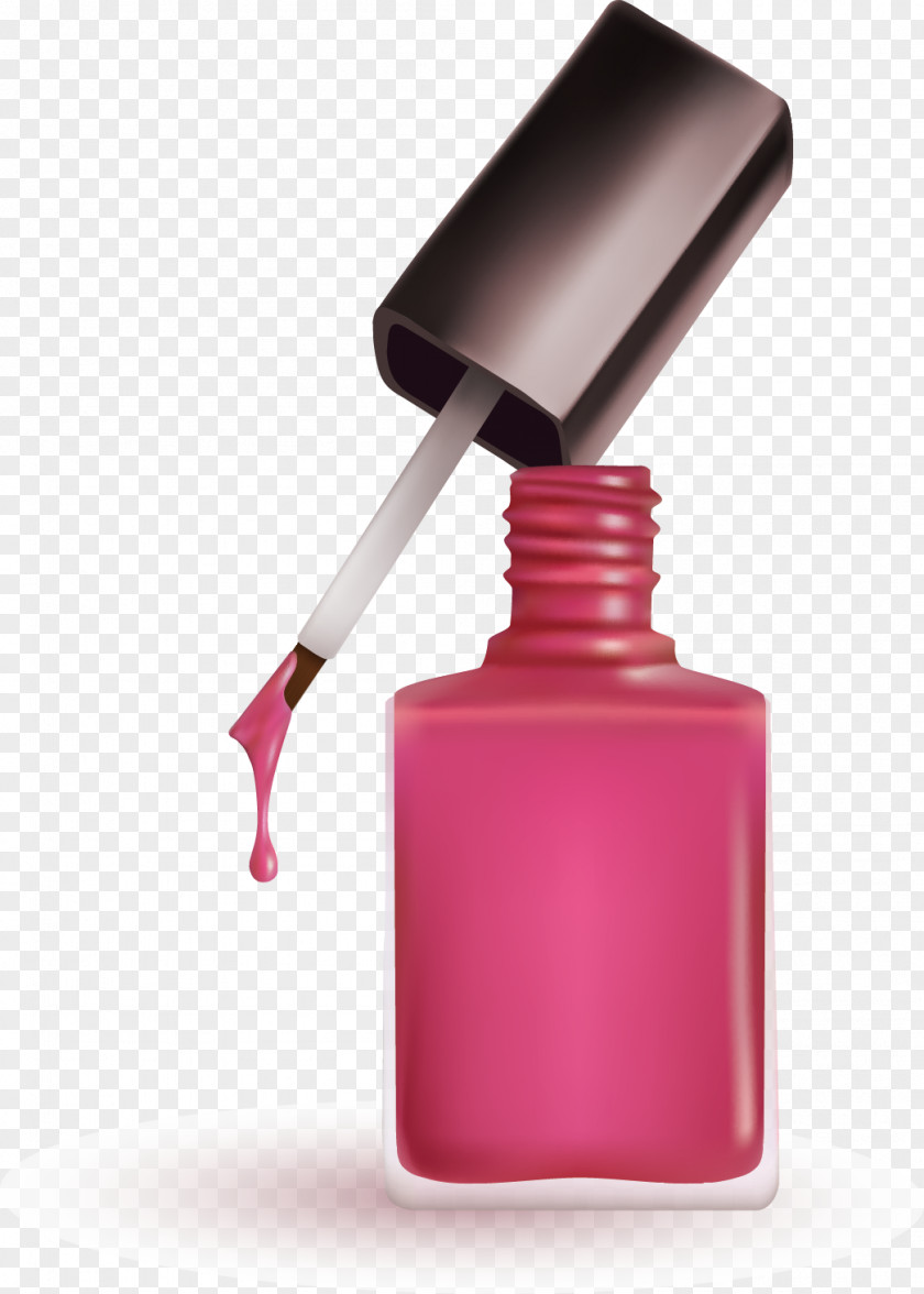 Creative Nail Polish Cosmetics Art Clip PNG