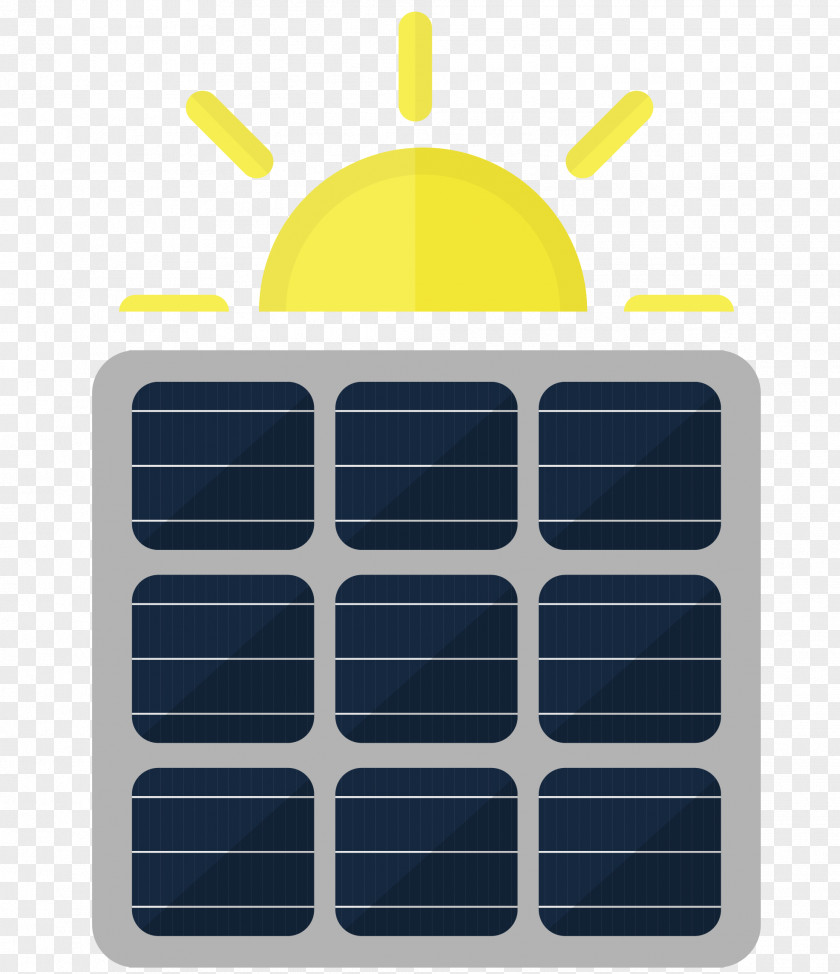 Vector Cartoon Solar Energy PNG