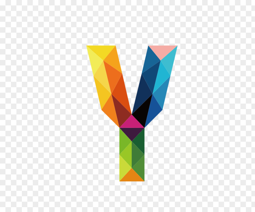 Colorful Letters Y Letter PNG