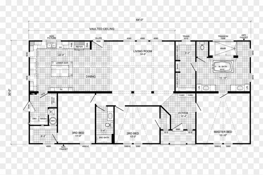 House Floor Plan Perry Homes Clayton Manufactured Housing PNG