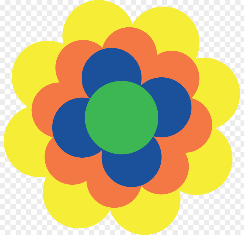 POP ART Prilblume Sticker Henkel PNG