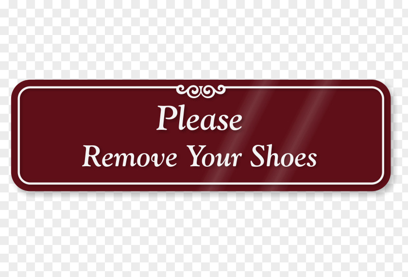 Shoe Maroon Rectangle Brand Font PNG
