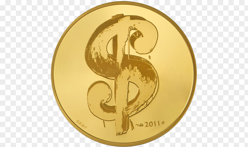 Andy Warhol Monnaie De Paris Euro Coins Gold Painter PNG