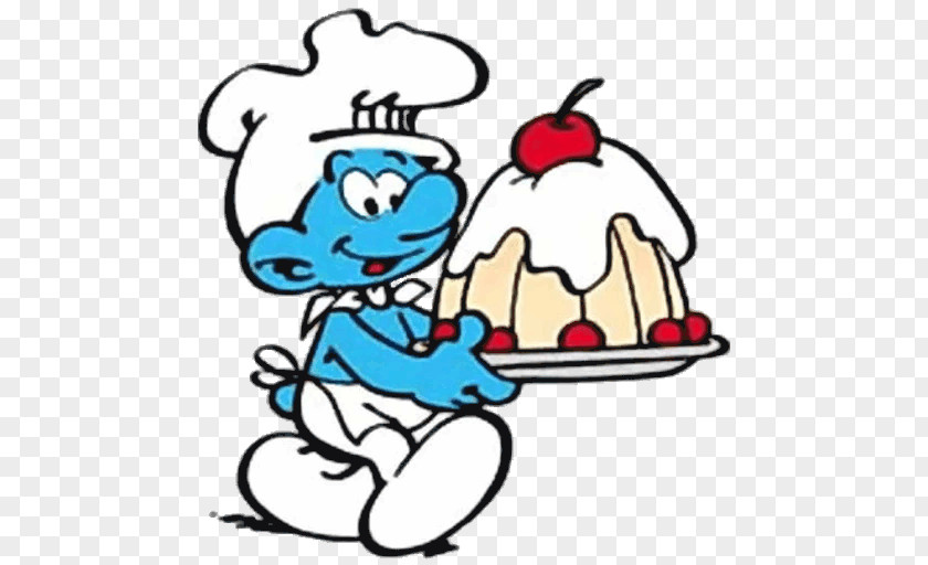 Greedy Smurf Chef Baker Papa Gargamel PNG