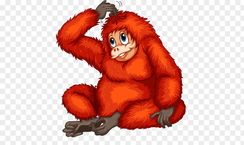Orangutan Ape Gorilla Clip Art PNG