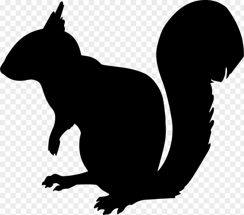Silhouettes Squirrel Chipmunk Silhouette Clip Art PNG