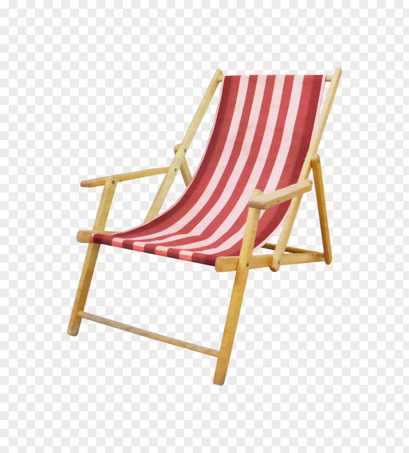 Chair Deckchair Table Wood Chaise Longue PNG