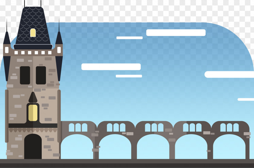 Czech Republic Prague Landmarks Charles Bridge Landmark PNG