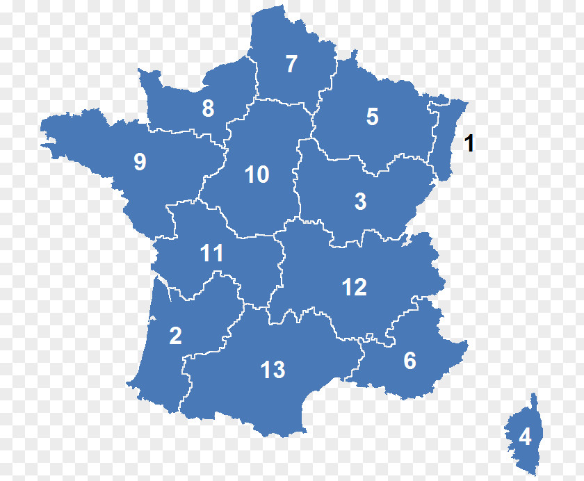 France Vector Map Royalty-free PNG