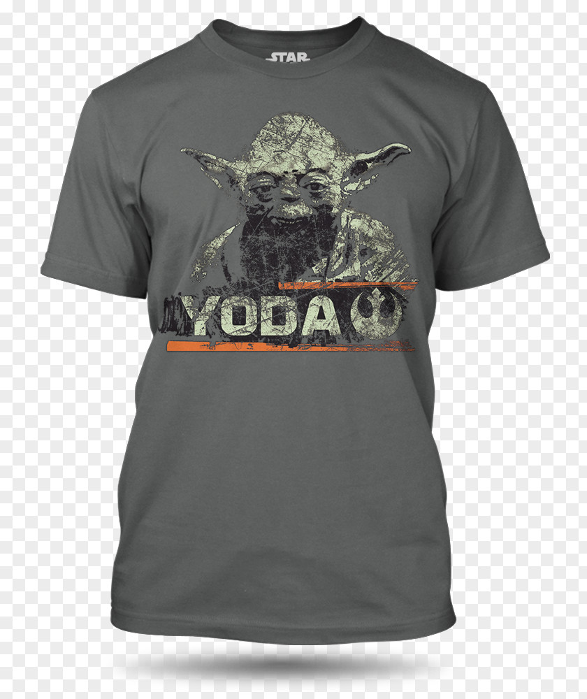 Master Yoda Printed T-shirt Clothing Sleeve PNG