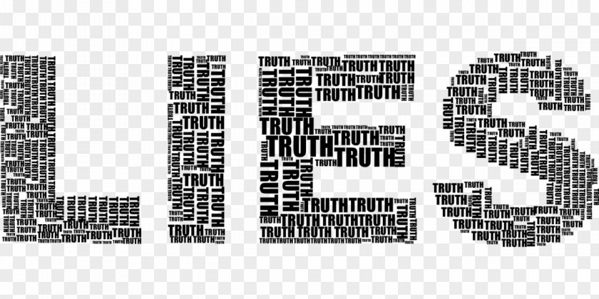 MTell A Lie Day Truth Clip Art Black & White PNG