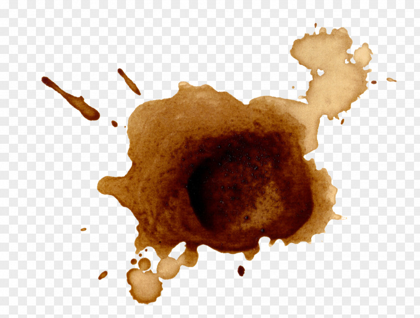 Splatter Coffee Stain T-shirt Ink PNG