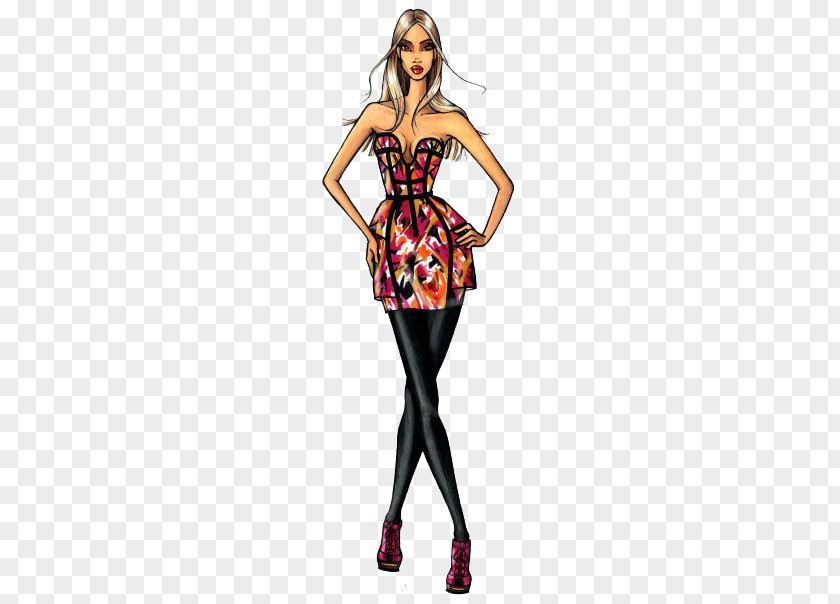 Women Cartoon Fashion Illustration Drawing PNG