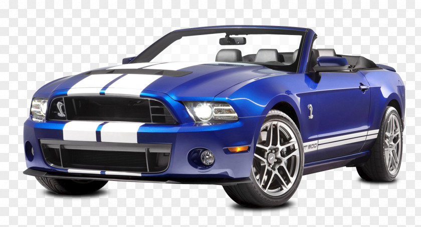 Ford Shelby Mustang GT500 Convertible Car 2014 2013 PNG