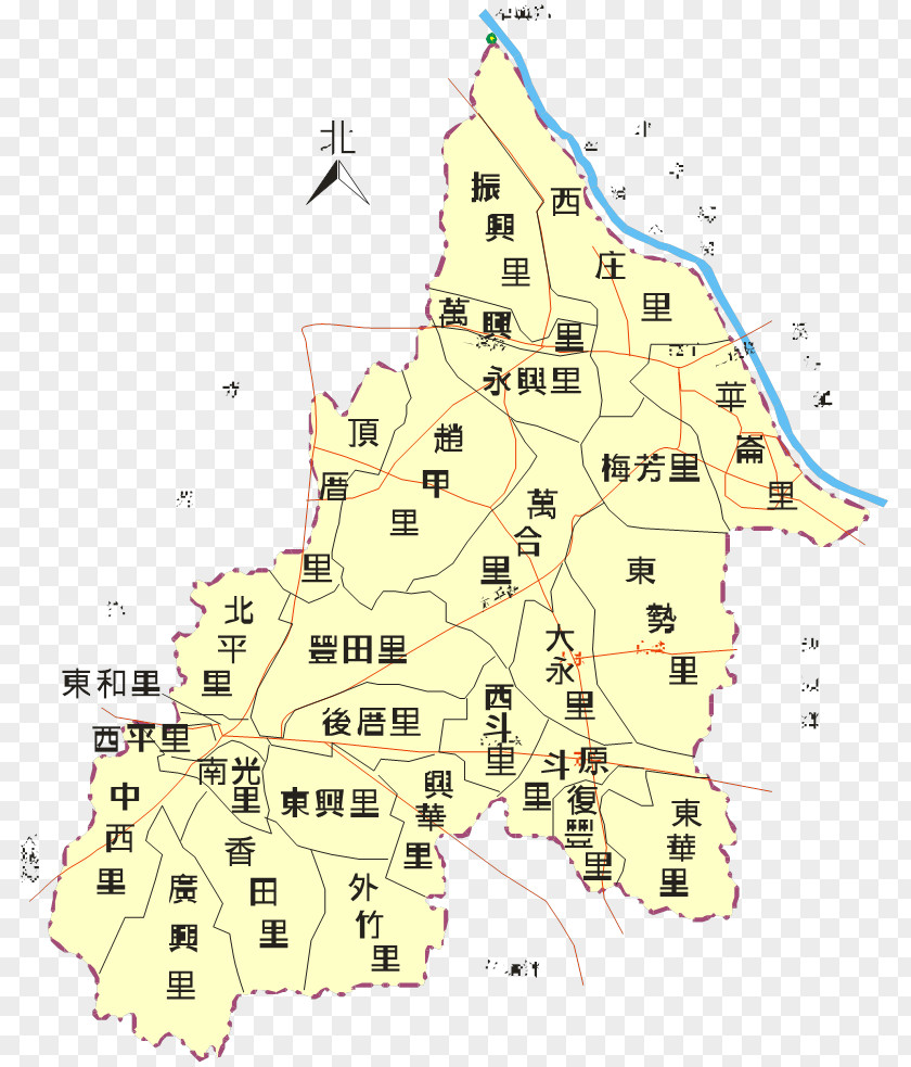 Map Residential Area Line Tuberculosis PNG