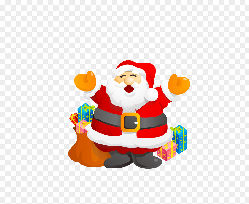Fat Santa Claus Free Content Clip Art PNG