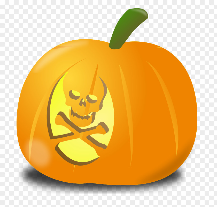 Pumpkin Jack-o'-lantern Clip Art PNG