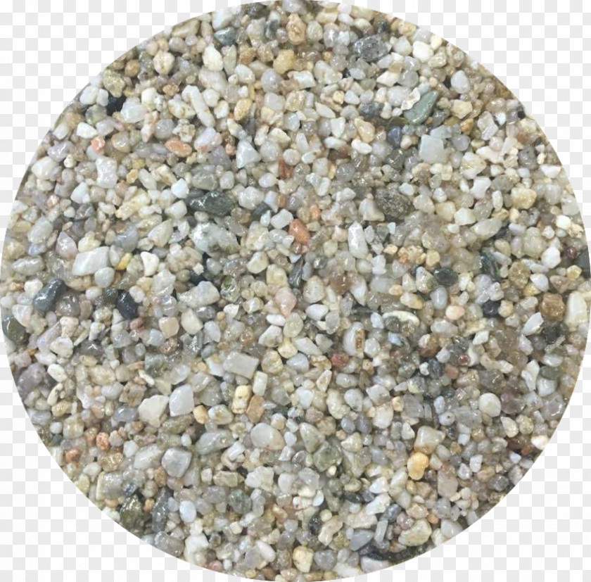 Quartz Pebble Plastic Gravel Mixture PNG