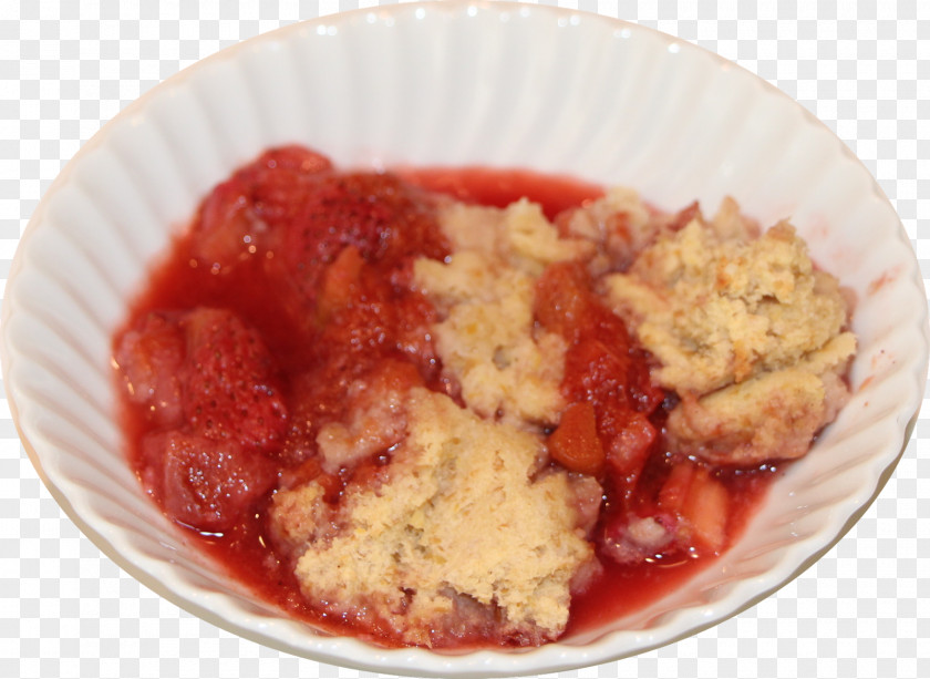 Rhubarb Cobbler Crumble Strawberry Recipe Dish Network PNG