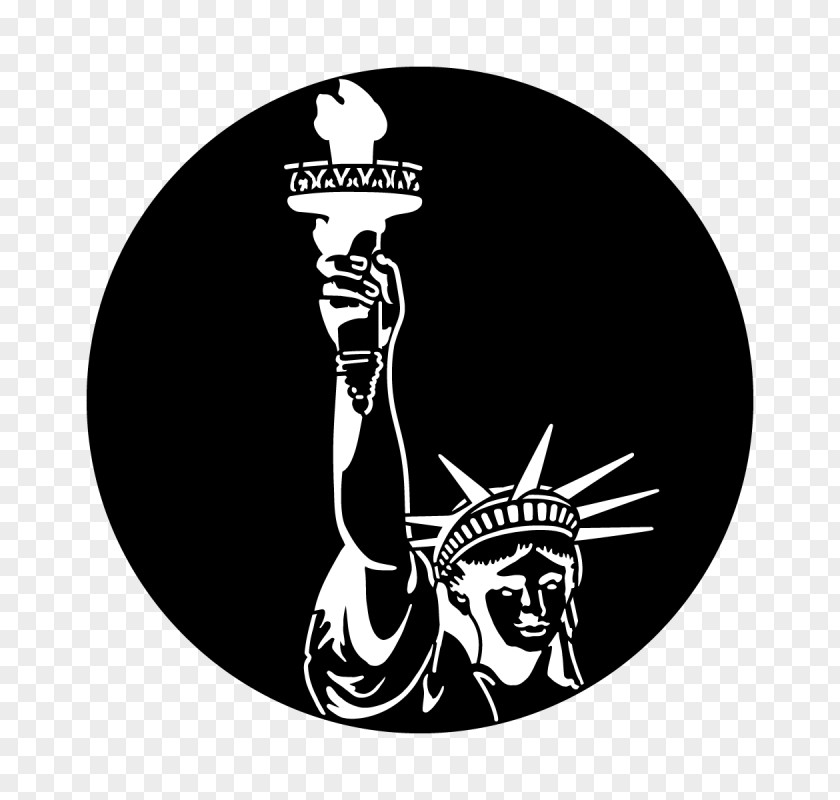 Stagecraft Graphic Statue Of Liberty National Monument Gobo Independence Day Steel PNG