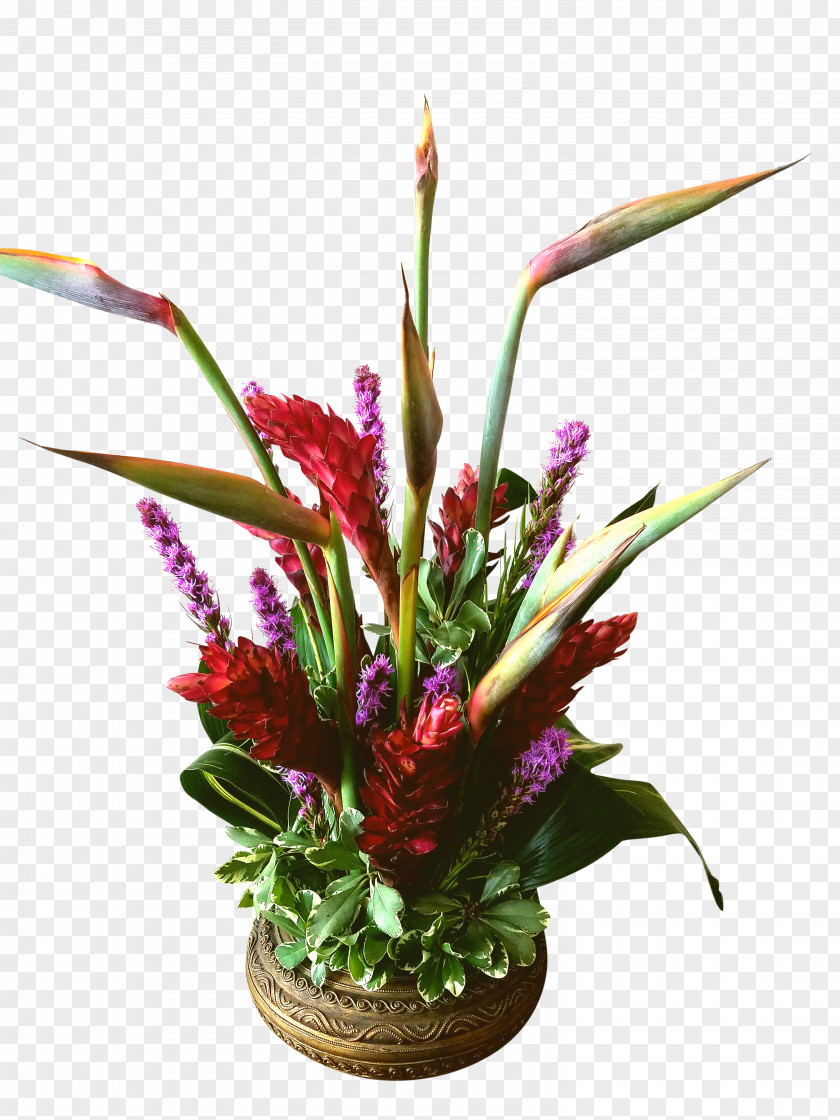 Tropical Plant Floral Design Flower Bouquet Cut Flowers Artificial PNG